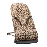 Babybjorn Bliss Cotton Classic Quilt Black Frame Beige Leopard - Beżowa Panterka
