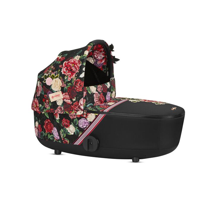 Cybex Mios 2 Lux Carry Cot Spring Blossom Dark